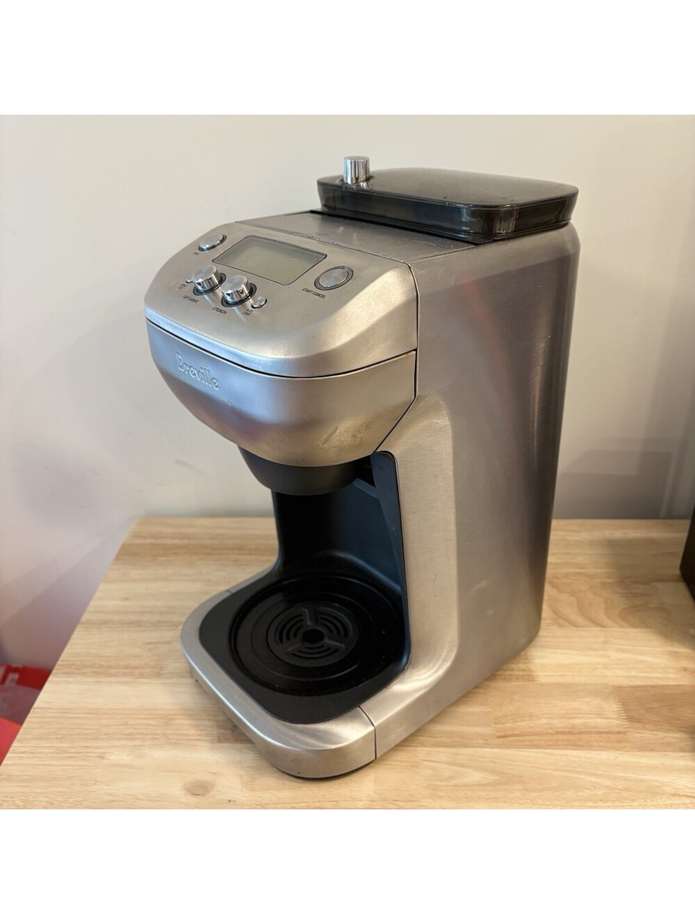 Breville BDC650BSS Grind Control Coffee Maker Brushed Stainless Burr Grinder